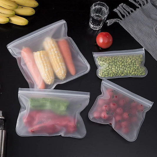 10pcs Silicone Food Storage Containers Leakproof Containers Reusable